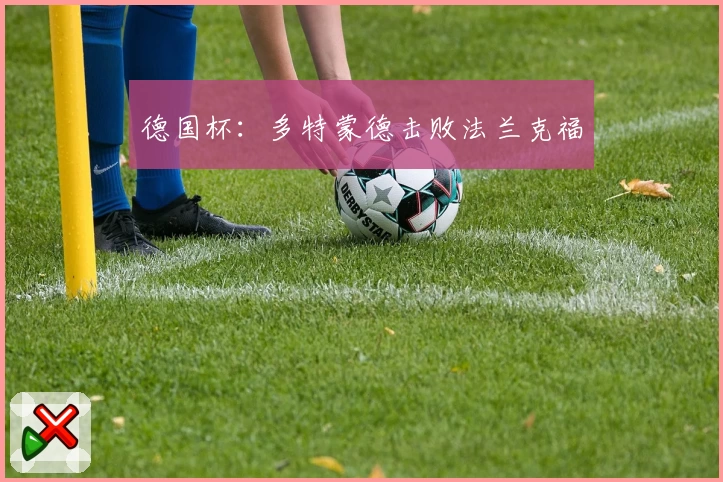 德国杯：多特蒙德击败法兰克福